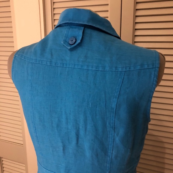 ANNI KUAN Turquoise Dress - Picture 4 of 6